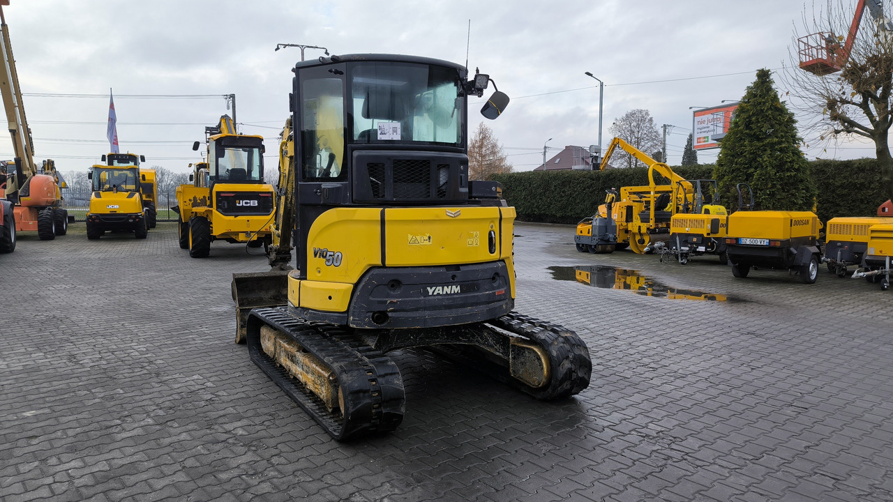 YANMAR ViO 50 - 6A - Minikotró: 4 kép. YANMAR ViO 50 - 6A - Minikotró: 4 kép.
