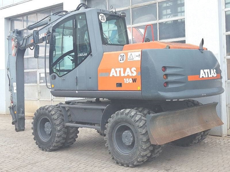 Atlas 150 W - Gumikerekes kotró: 3 kép. Atlas 150 W - Gumikerekes kotró: 3 kép.
