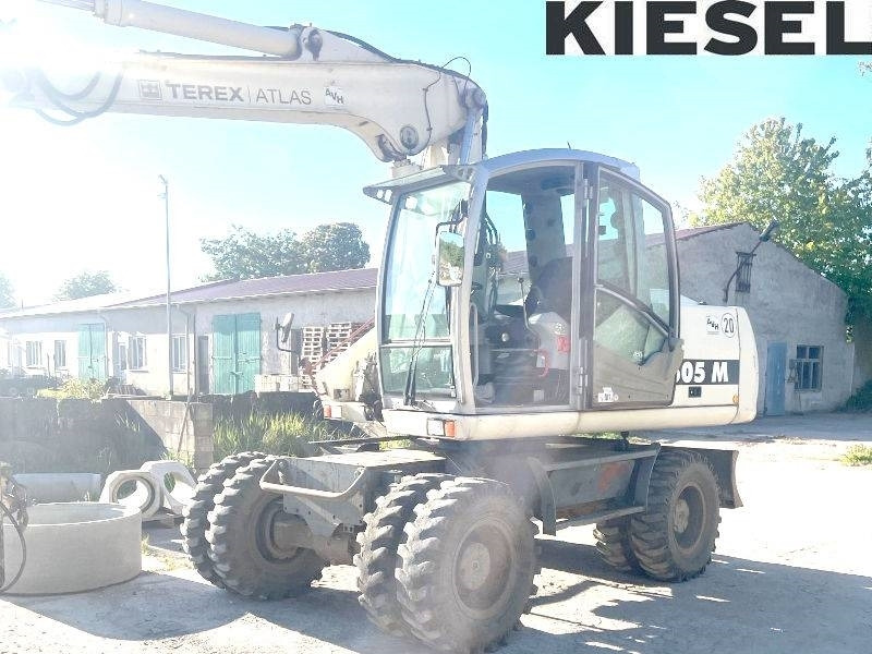 Atlas 1505 - Gumikerekes kotró: 1 kép. Atlas 1505 - Gumikerekes kotró: 1 kép.