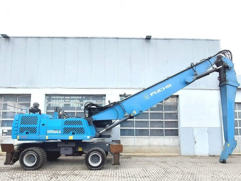 Fuchs MHL 350 E FQC - Hulladék kotró: 5 kép. Fuchs MHL 350 E FQC - Hulladék kotró: 5 kép.