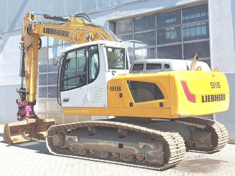 Liebherr R 918 LC - Lánctalpas kotró: 3 kép. Liebherr R 918 LC - Lánctalpas kotró: 3 kép.