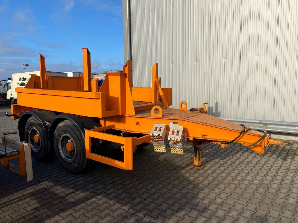 Eggers ZX 18E | 50mm Zugöse*Blatt*Trommel*SAF - Platós pótkocsi: 1 kép. Eggers ZX 18E | 50mm Zugöse*Blatt*Trommel*SAF - Platós pótkocsi: 1 kép.