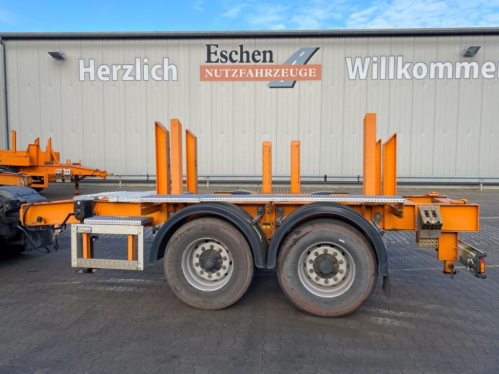 Eggers ZX 18E / für Ballastgewichte - Platós pótkocsi: 1 kép. Eggers ZX 18E / für Ballastgewichte - Platós pótkocsi: 1 kép.