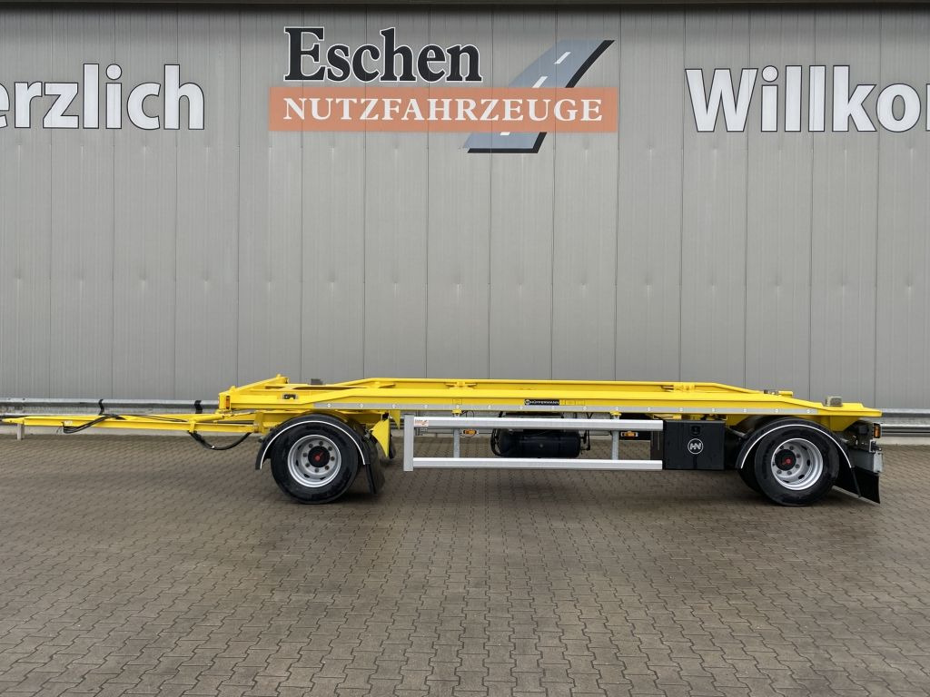 Hüffermann HAR 18.65 L | 50mm*SAF*4x Verriegelung*Trommel - Multiliftes/ Konténerszállító pótkocsi: 2 kép. Hüffermann HAR 18.65 L | 50mm*SAF*4x Verriegelung*Trommel - Multiliftes/ Konténerszállító pótkocsi: 2 kép.