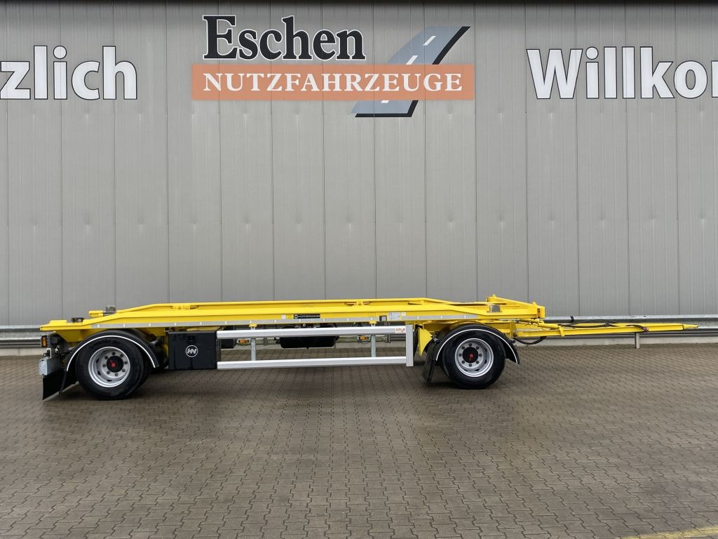Hüffermann HAR 18.65 L | 50mm*SAF*4x Verriegelung*Trommel - Multiliftes/ Konténerszállító pótkocsi: 5 kép. Hüffermann HAR 18.65 L | 50mm*SAF*4x Verriegelung*Trommel - Multiliftes/ Konténerszállító pótkocsi: 5 kép.