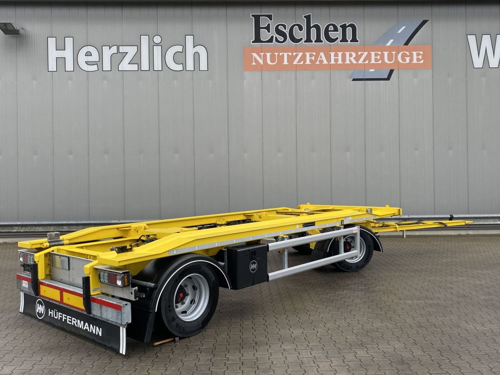 Hüffermann HAR 18.65 L | 50mm*SAF*4x Verriegelung*Trommel - Multiliftes/ Konténerszállító pótkocsi: 4 kép. Hüffermann HAR 18.65 L | 50mm*SAF*4x Verriegelung*Trommel - Multiliftes/ Konténerszállító pótkocsi: 4 kép.