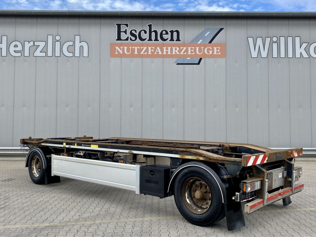 Hüffermann HN-AV 001 Außenrollen Abrollcontainer HU02/2026 - Multiliftes/ Konténerszállító pótkocsi: 3 kép. Hüffermann HN-AV 001 Außenrollen Abrollcontainer HU02/2026 - Multiliftes/ Konténerszállító pótkocsi: 3 kép.