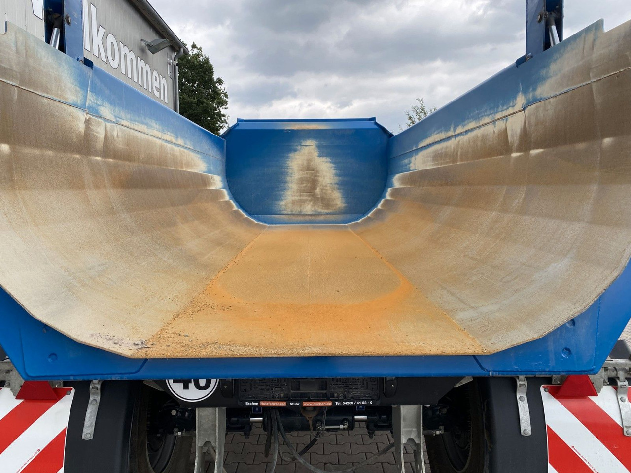 Pótkocsi billenőplatós Kröger MUP 20 HP | Agroliner HARDOX 12,7m³*Lift: 11 kép.