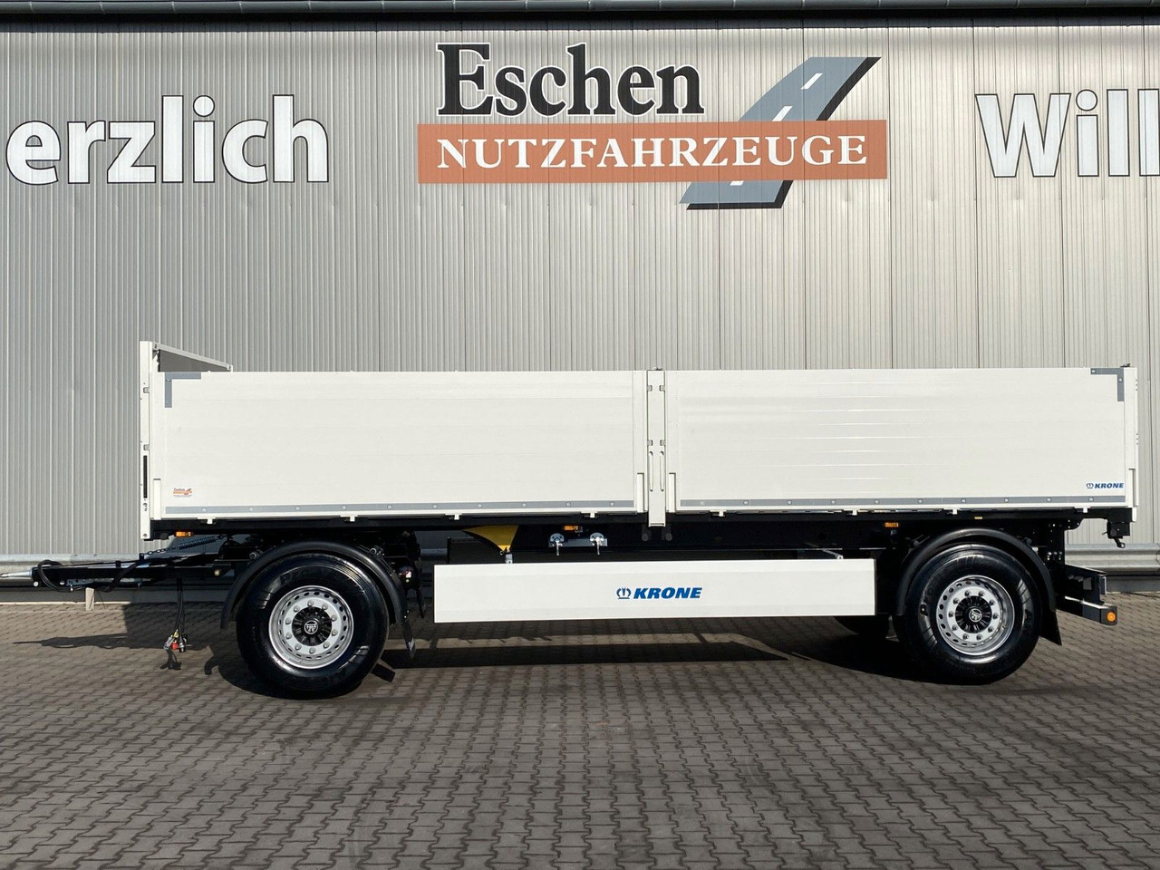 Krone AZP 18*NEW*|Pritsche*6900mm Länge*BPW*Multi-Lock - Platós pótkocsi: 2 kép. Krone AZP 18*NEW*|Pritsche*6900mm Länge*BPW*Multi-Lock - Platós pótkocsi: 2 kép.