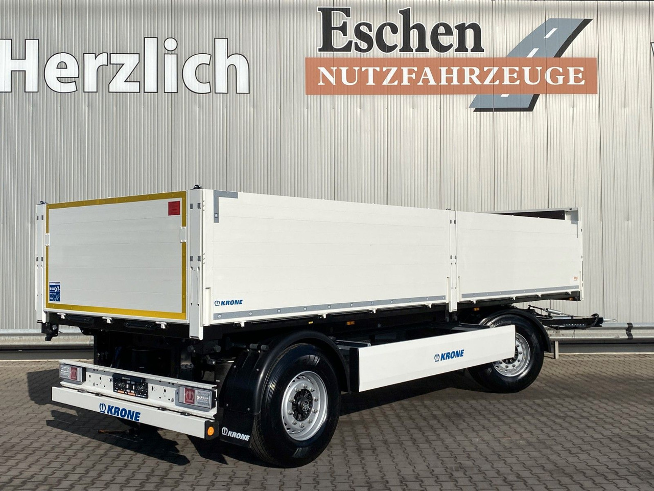 Krone AZP 18*NEW*|Pritsche*7100mm Länge*BPW*Multi-Lock - Platós pótkocsi: 4 kép. Krone AZP 18*NEW*|Pritsche*7100mm Länge*BPW*Multi-Lock - Platós pótkocsi: 4 kép.