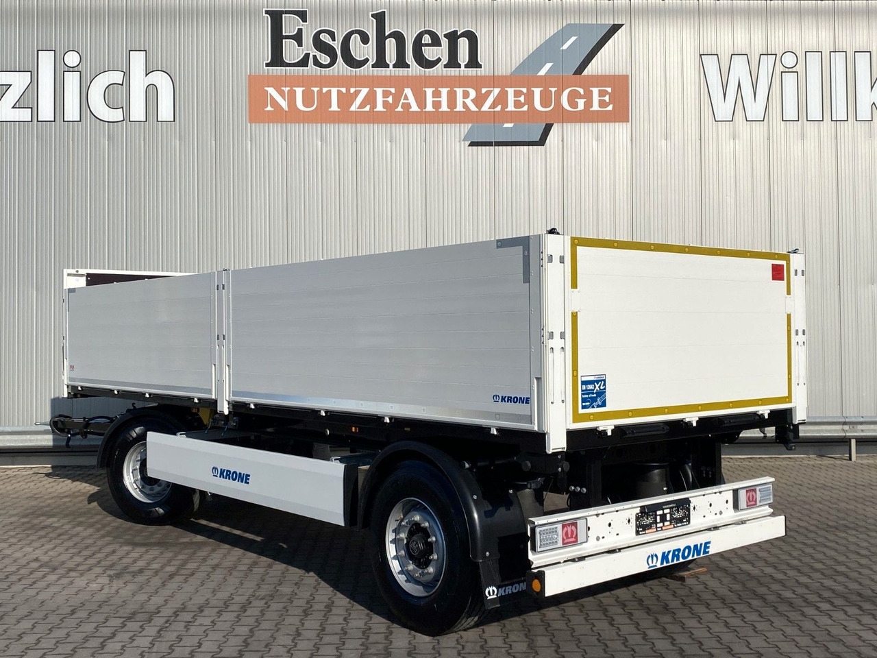 Krone AZP 18*NEW*|Pritsche*7100mm Länge*BPW*Multi-Lock - Platós pótkocsi: 3 kép. Krone AZP 18*NEW*|Pritsche*7100mm Länge*BPW*Multi-Lock - Platós pótkocsi: 3 kép.