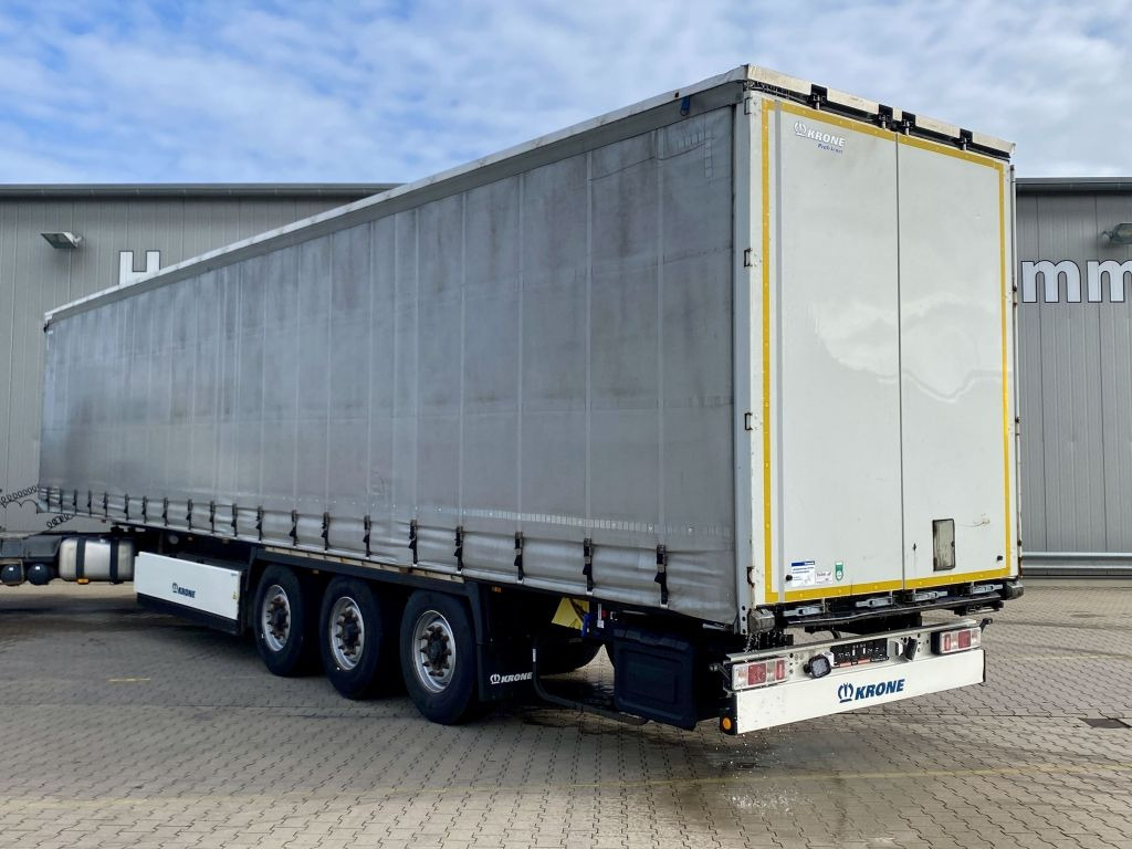 Krone Auflieger ProfiLiner*Edscha*LaSi*Luft/Lift*BPW - Ponyvás félpótkocsi: 3 kép. Krone Auflieger ProfiLiner*Edscha*LaSi*Luft/Lift*BPW - Ponyvás félpótkocsi: 3 kép.