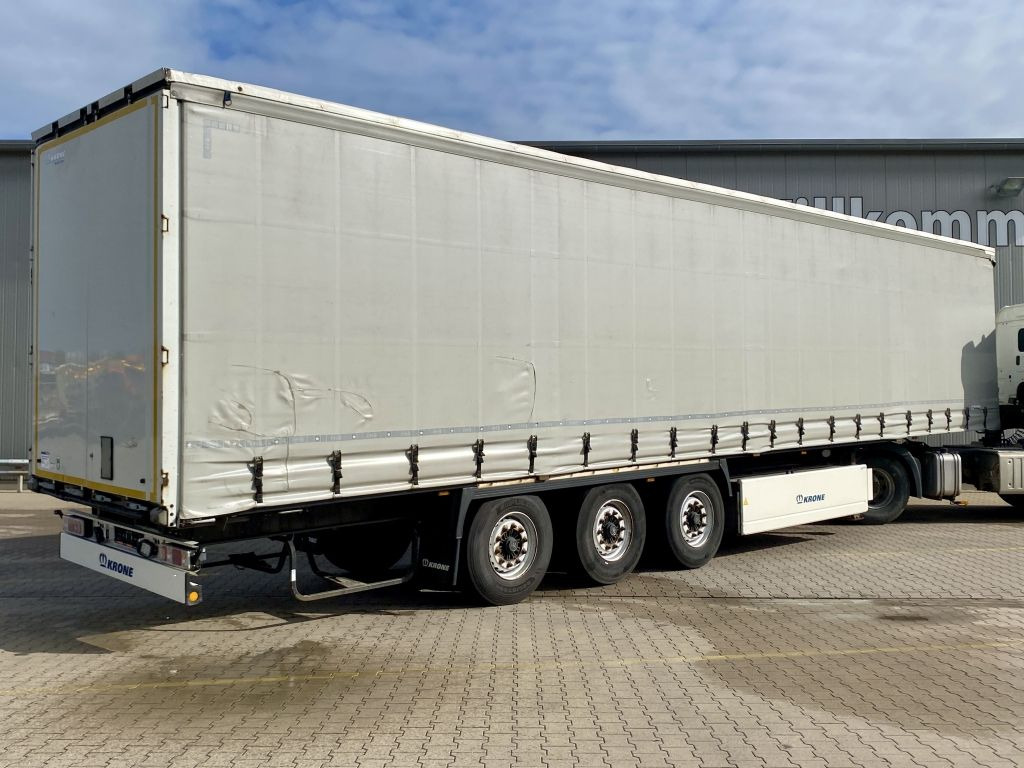 Krone Auflieger ProfiLiner*Edscha*LaSi*Luft/Lift*BPW - Ponyvás félpótkocsi: 4 kép. Krone Auflieger ProfiLiner*Edscha*LaSi*Luft/Lift*BPW - Ponyvás félpótkocsi: 4 kép.
