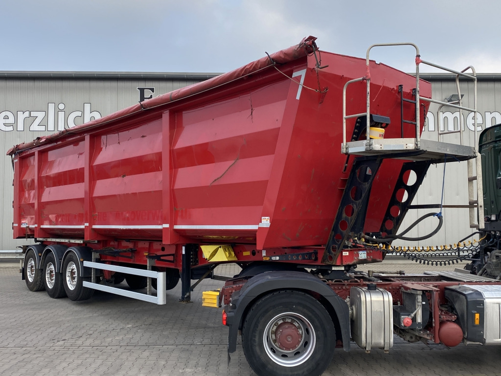 Félpótkocsi billenőplatós Langendorf Stahlmulde: 6 kép.