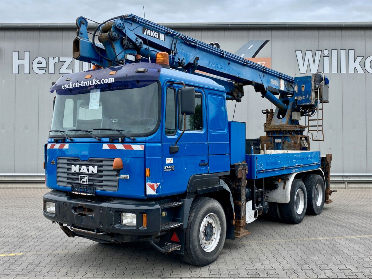 MAN 27.464 6x4 | MKG HMK 350a 2L*FUNK*Retarder*AHK - Darus autó: 1 kép. MAN 27.464 6x4 | MKG HMK 350a 2L*FUNK*Retarder*AHK - Darus autó: 1 kép.