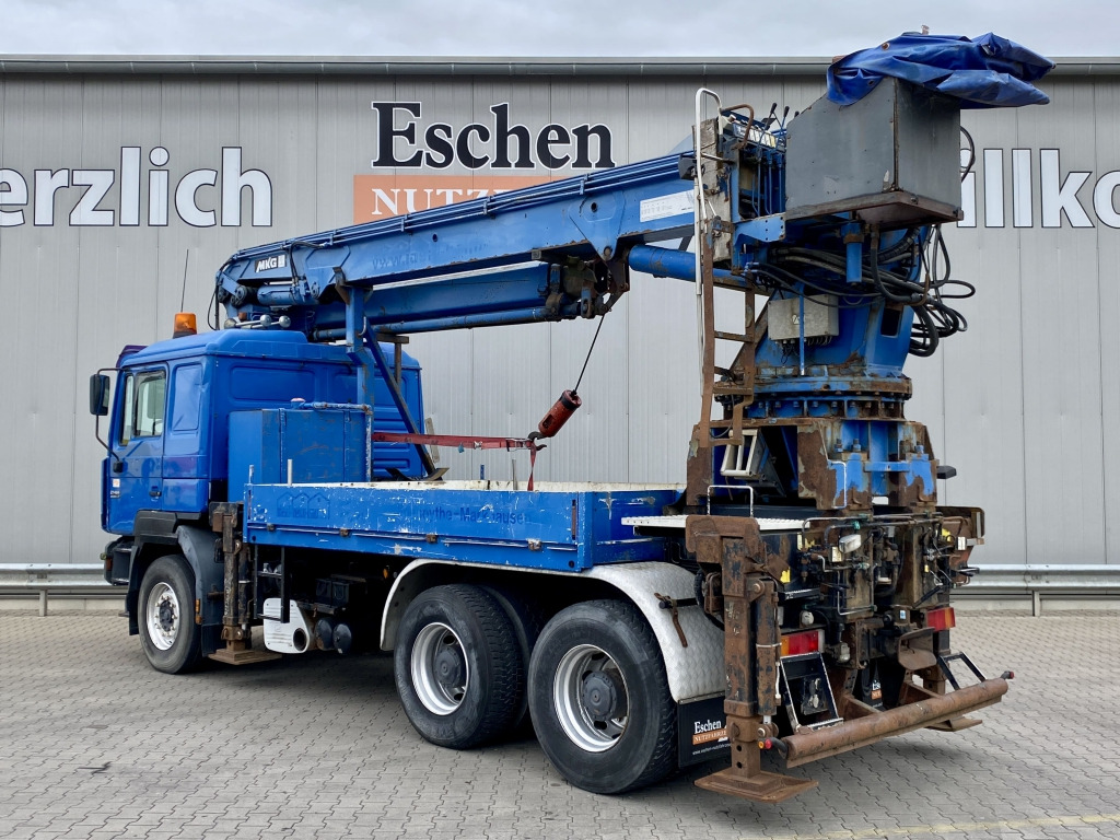 MAN 27.464 6x4 / MKG HMK 350a2L Kran - Darus autó: 3 kép. MAN 27.464 6x4 / MKG HMK 350a2L Kran - Darus autó: 3 kép.