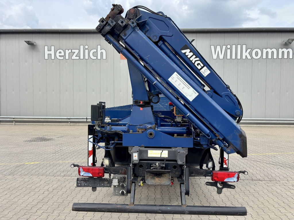 MAN TGS 18.360 4x2 LL / MKG HLK 121 Heckkran - Platós teherautó: 4 kép. MAN TGS 18.360 4x2 LL / MKG HLK 121 Heckkran - Platós teherautó: 4 kép.