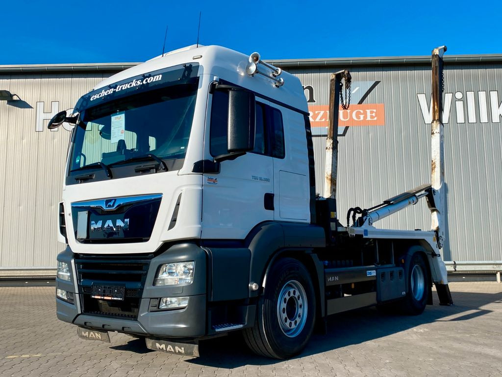 MAN TGS 18.500 LL*LX*MEILLER AK12T*Funk*Retarder*TOP - Konténerszállító: 1 kép. MAN TGS 18.500 LL*LX*MEILLER AK12T*Funk*Retarder*TOP - Konténerszállító: 1 kép.