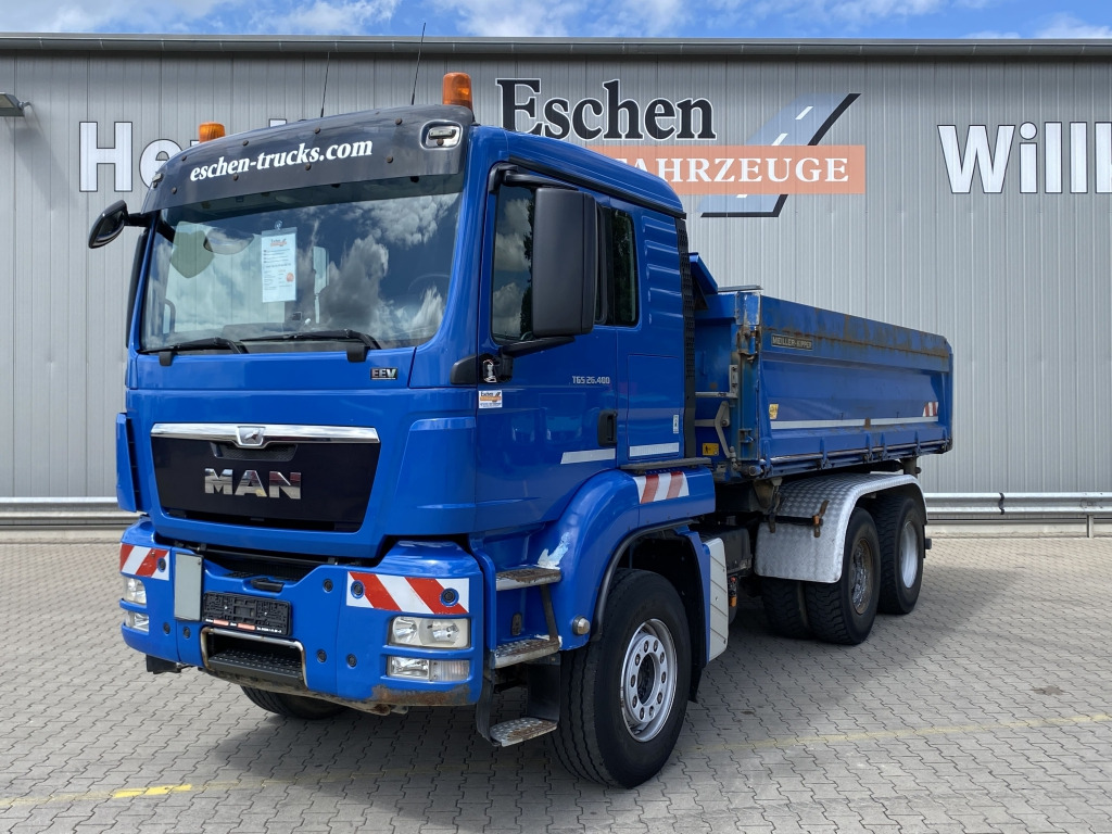 MAN TGS 26.400 6x4 BL - Billenőplatós teherautó: 2 kép. MAN TGS 26.400 6x4 BL - Billenőplatós teherautó: 2 kép.