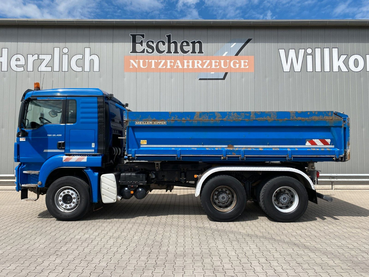 MAN TGS 26.400 6x4 | MEILLER*Navi*KIima*Intarder*AHK - Billenőplatós teherautó: 3 kép. MAN TGS 26.400 6x4 | MEILLER*Navi*KIima*Intarder*AHK - Billenőplatós teherautó: 3 kép.