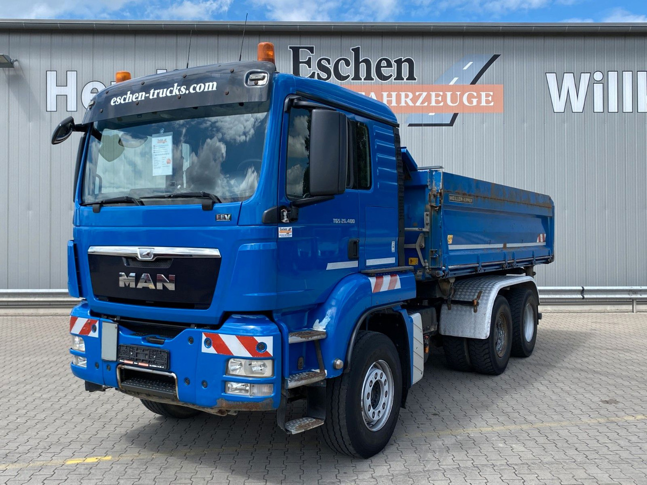 MAN TGS 26.400 6x4 | MEILLER*Navi*KIima*Intarder*AHK - Billenőplatós teherautó: 1 kép. MAN TGS 26.400 6x4 | MEILLER*Navi*KIima*Intarder*AHK - Billenőplatós teherautó: 1 kép.