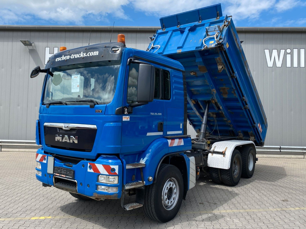 MAN TGS 26.400 6x4 | MEILLER*Navi*KIima*Intarder*AHK - Billenőplatós teherautó: 1 kép. MAN TGS 26.400 6x4 | MEILLER*Navi*KIima*Intarder*AHK - Billenőplatós teherautó: 1 kép.