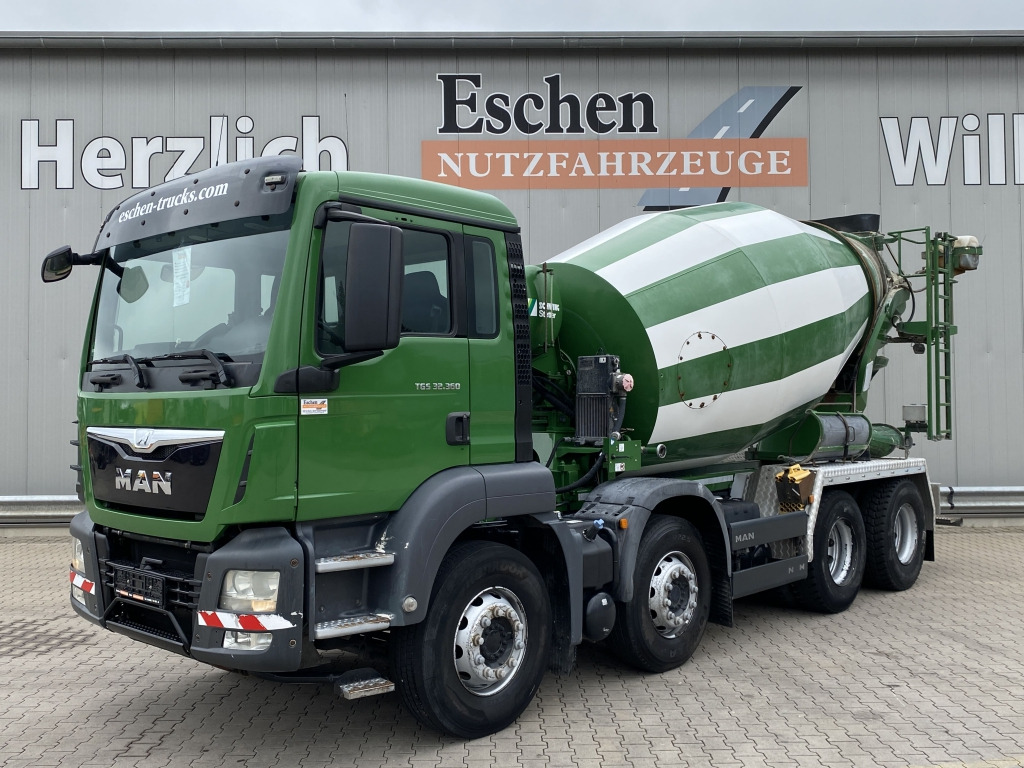 MAN TGS 32.360 8x4 BB / 9 m³ Stetter-Aufbau - Betonmixer: 1 kép. MAN TGS 32.360 8x4 BB / 9 m³ Stetter-Aufbau - Betonmixer: 1 kép.