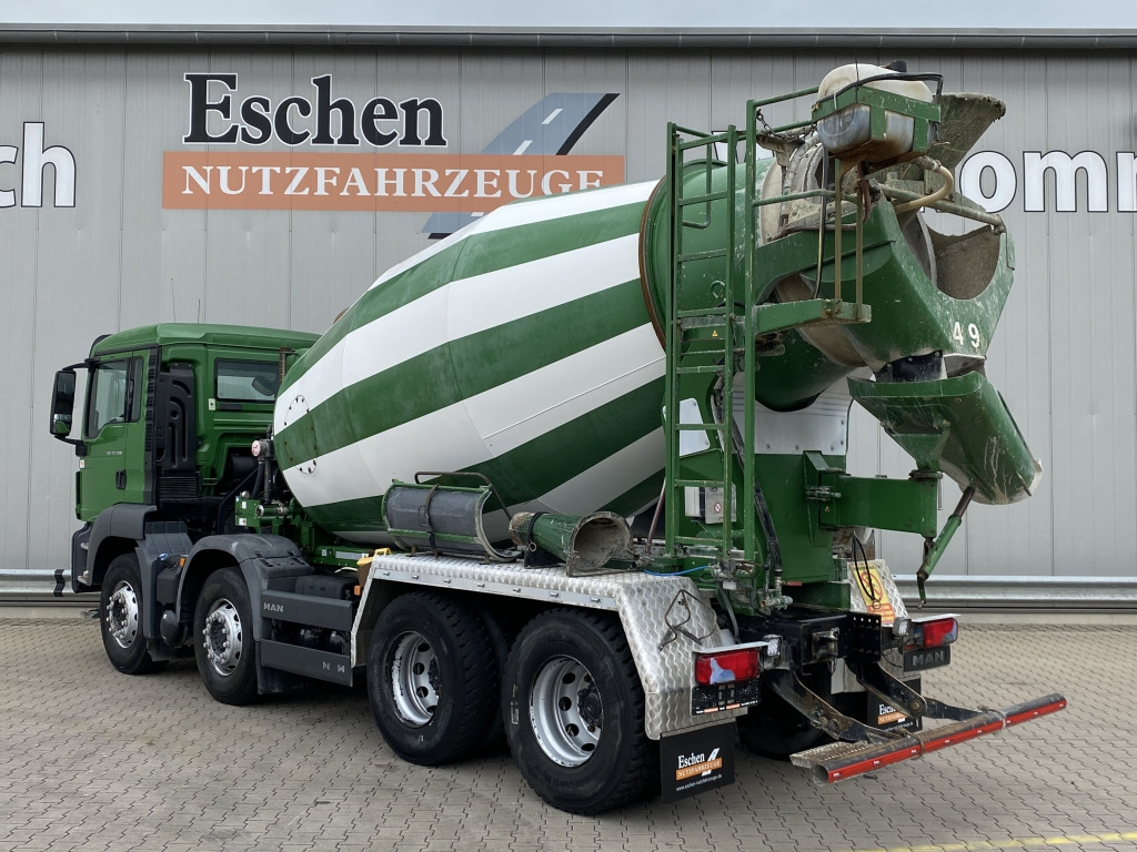 MAN TGS 32.360 8x4 BB / 9 m³ Stetter-Aufbau - Betonmixer: 3 kép. MAN TGS 32.360 8x4 BB / 9 m³ Stetter-Aufbau - Betonmixer: 3 kép.