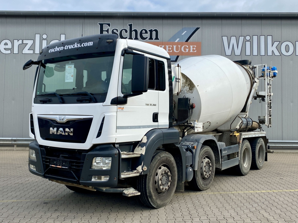 MAN TGS 32.360 8x4 BB / 9 m³ Stetter-Aufbau - Betonmixer: 1 kép. MAN TGS 32.360 8x4 BB / 9 m³ Stetter-Aufbau - Betonmixer: 1 kép.