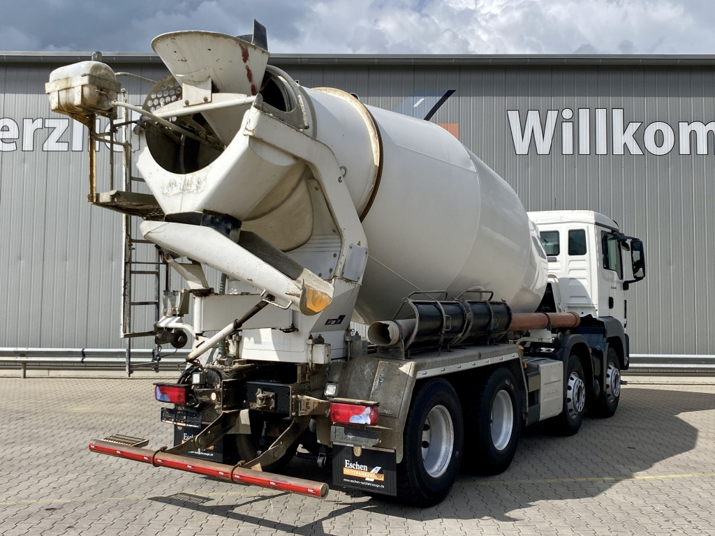MAN TGS 32.400 8x4 BB / 9 m³ Stetter-Aufbau - Betonmixer: 5 kép. MAN TGS 32.400 8x4 BB / 9 m³ Stetter-Aufbau - Betonmixer: 5 kép.