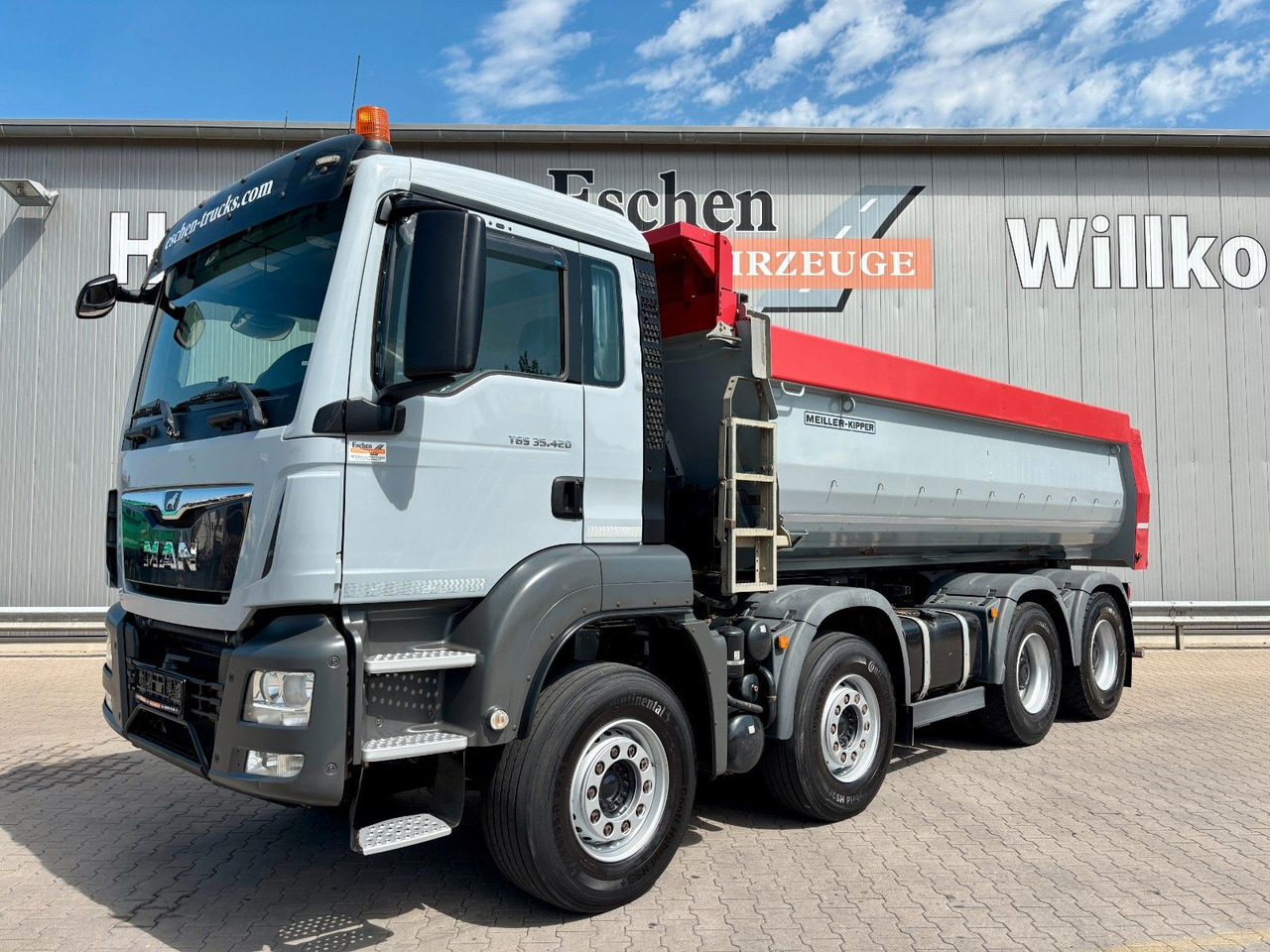 MAN TGS 35.420 8x4 BL | MEILLER*Rollplane*Navi*Klima - Konténerszállító: 1 kép. MAN TGS 35.420 8x4 BL | MEILLER*Rollplane*Navi*Klima - Konténerszállító: 1 kép.
