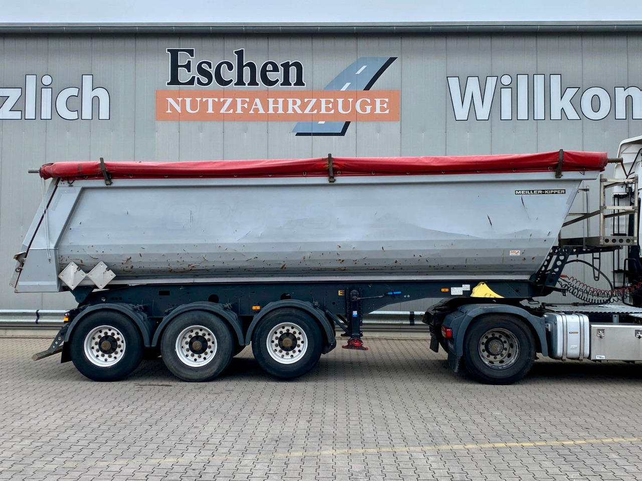 Meiller MHPS 12/27 KISA 3 | Stahl 28m³*Smart-Board*Lift - Félpótkocsi billenőplatós: 5 kép. Meiller MHPS 12/27 KISA 3 | Stahl 28m³*Smart-Board*Lift - Félpótkocsi billenőplatós: 5 kép.