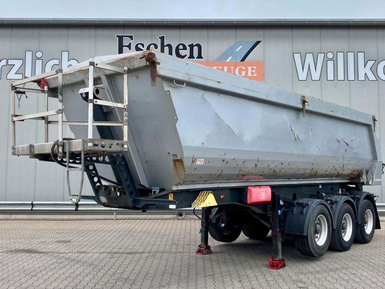 Meiller MHPS 12/27 KISA 3 | Stahl 28m³*Smart-Board*Lift - Félpótkocsi billenőplatós: 1 kép. Meiller MHPS 12/27 KISA 3 | Stahl 28m³*Smart-Board*Lift - Félpótkocsi billenőplatós: 1 kép.
