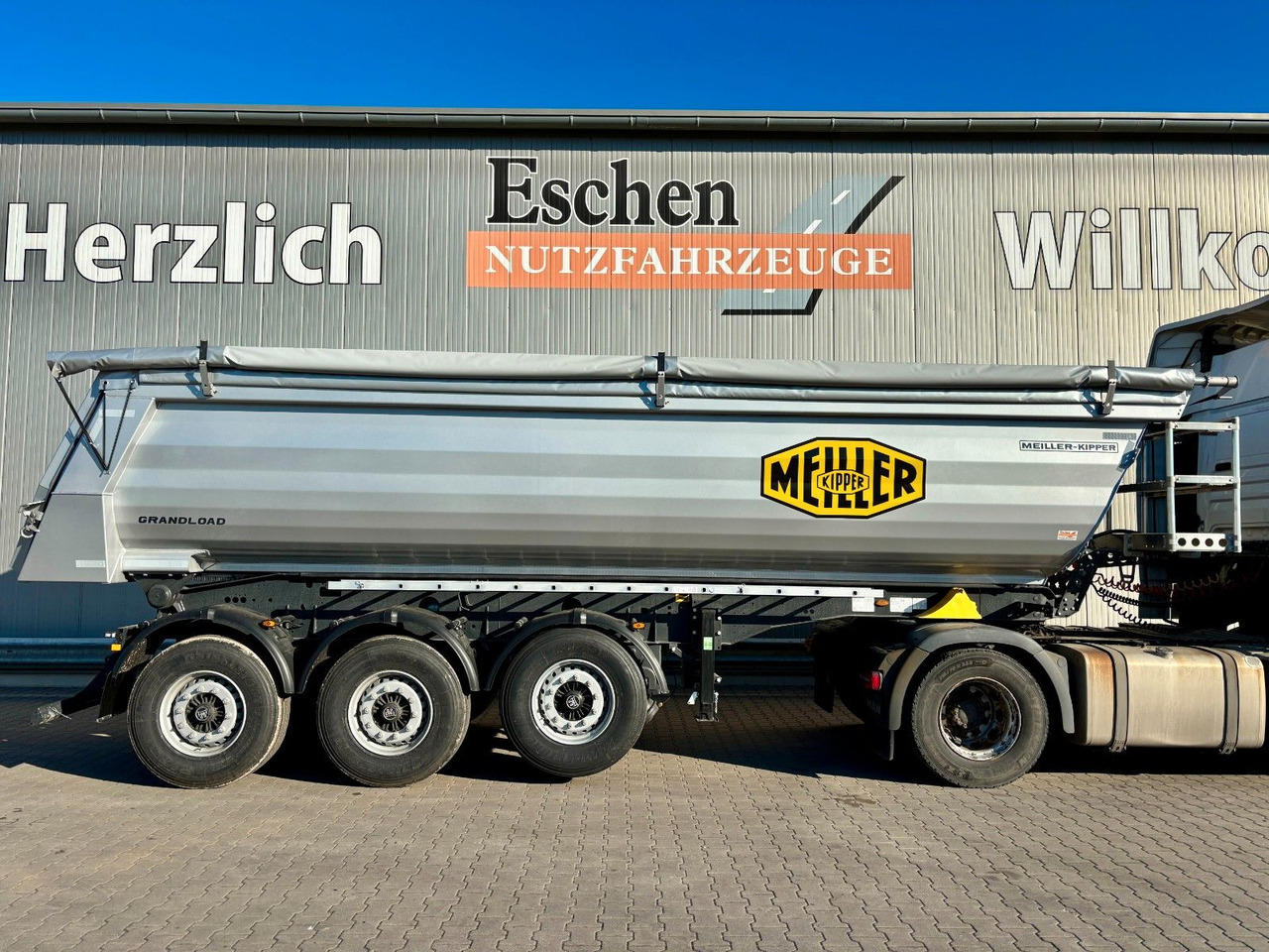Meiller MHPS 44.3-N | NEW*Grandload*Stahl 25m³*Luft-Lift - Félpótkocsi billenőplatós: 5 kép. Meiller MHPS 44.3-N | NEW*Grandload*Stahl 25m³*Luft-Lift - Félpótkocsi billenőplatós: 5 kép.