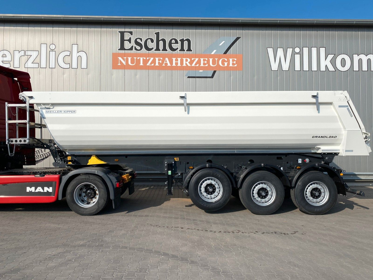 Meiller MHPS 44.3-N NEW | Grandload*WEIß RAL 9010*Sofort Meiller MHPS 44.3 NEW | Grandload*WEIß RAL9010*Plane*BPW - Félpótkocsi billenőplatós: 2 kép. Meiller MHPS 44.3-N NEW | Grandload*WEIß RAL 9010*Sofort Meiller MHPS 44.3 NEW | Grandload*WEIß RAL9010*Plane*BPW - Félpótkocsi billenőplatós: 2 kép.