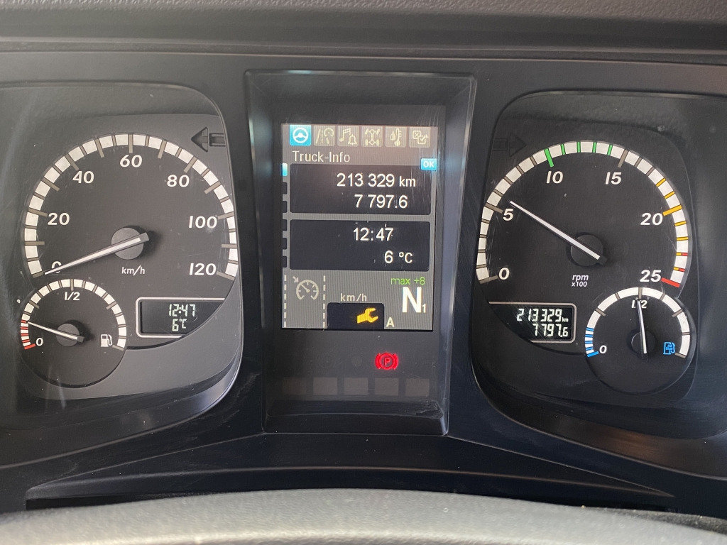 Szemetesautó Mercedes-Benz 2533 L 6x2: 6 kép.