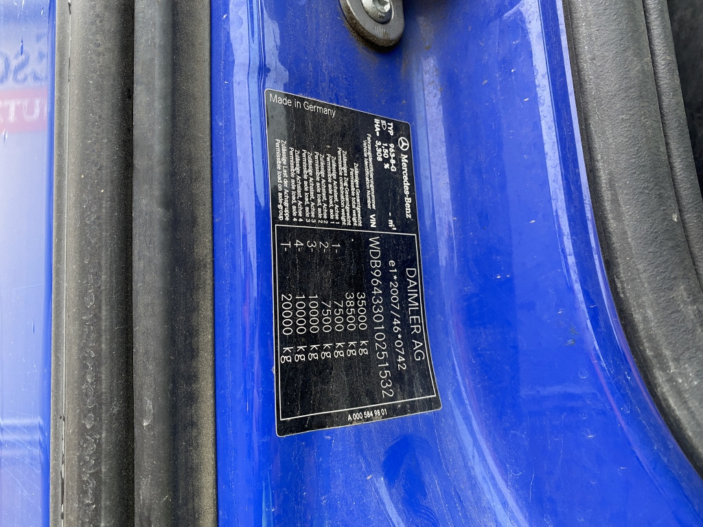 Mercedes-Benz 3540 8x4 Arocs / 9 m³ Intermix-Aufbau - Betonmixer: 4 kép. Mercedes-Benz 3540 8x4 Arocs / 9 m³ Intermix-Aufbau - Betonmixer: 4 kép.