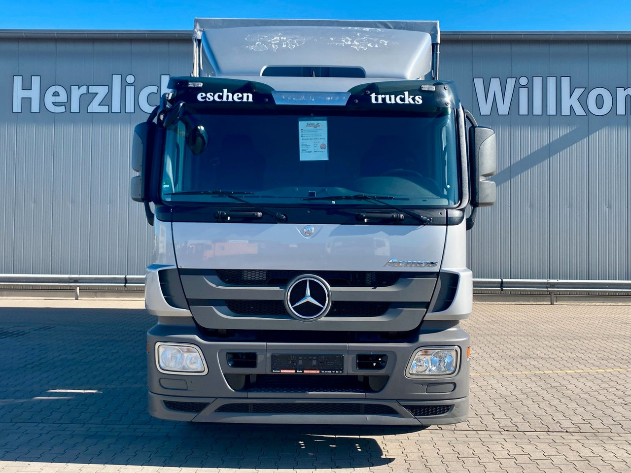 Ponyvás teherautó Mercedes-Benz Actros 2541| beidseitig Gardine*Edscha*AHK*Klima: 8 kép.