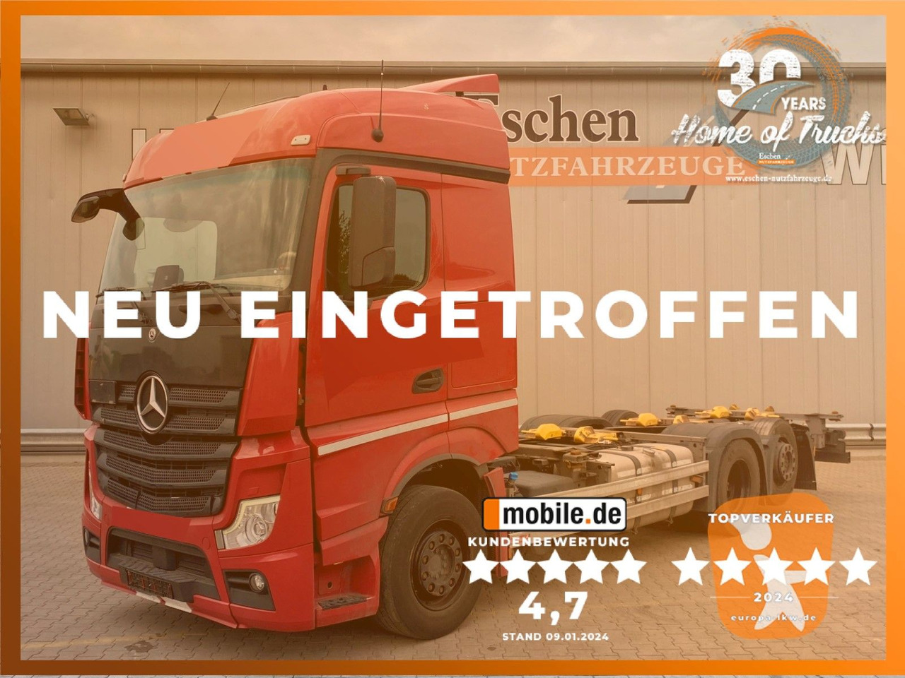Mercedes-Benz Actros 2546 LL 6x2 | SDG-Multi*Retarder*Navi*AHK - Cserefelépítményes teherautó: 1 kép. Mercedes-Benz Actros 2546 LL 6x2 | SDG-Multi*Retarder*Navi*AHK - Cserefelépítményes teherautó: 1 kép.