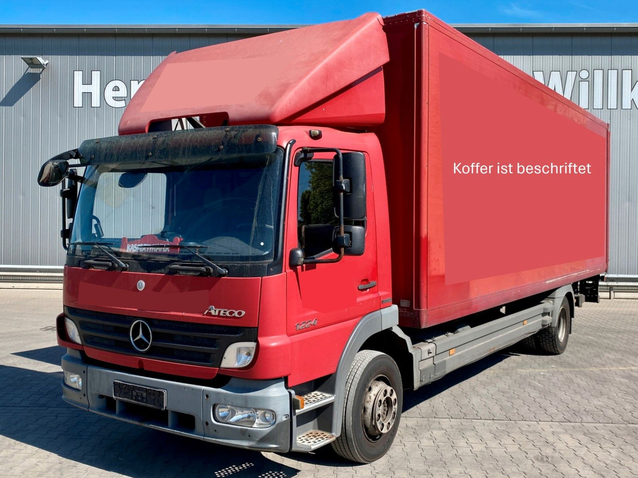 Mercedes-Benz Atego 1224 | BÄR LBW 1,50to*3x Sitze*Klima*AHK - Dobozos felépítményű teherautó: 1 kép. Mercedes-Benz Atego 1224 | BÄR LBW 1,50to*3x Sitze*Klima*AHK - Dobozos felépítményű teherautó: 1 kép.