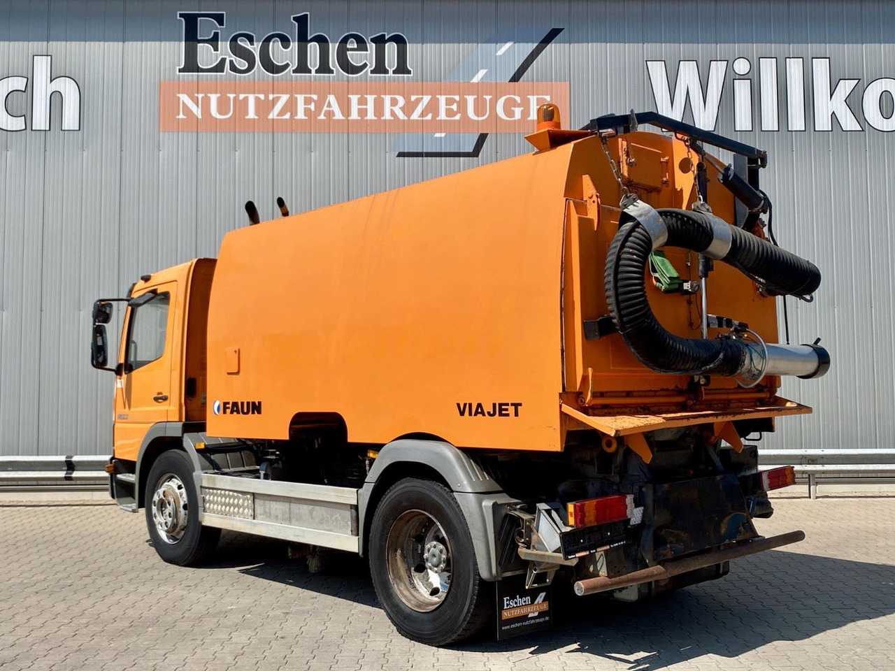 Mercedes-Benz Atego 1523| Faun Viajet 6R*Klima*manuell*1.Hand! - Utcaseprő gép: 3 kép. Mercedes-Benz Atego 1523| Faun Viajet 6R*Klima*manuell*1.Hand! - Utcaseprő gép: 3 kép.