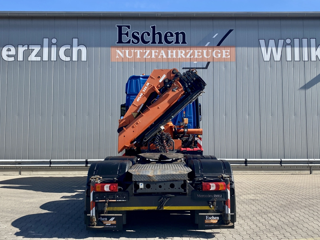 Mercedes-Benz 2642 LS 6x4 / Atlas 332.3 E-AS Faltkran - Nyergesvontató: 5 kép. Mercedes-Benz 2642 LS 6x4 / Atlas 332.3 E-AS Faltkran - Nyergesvontató: 5 kép.
