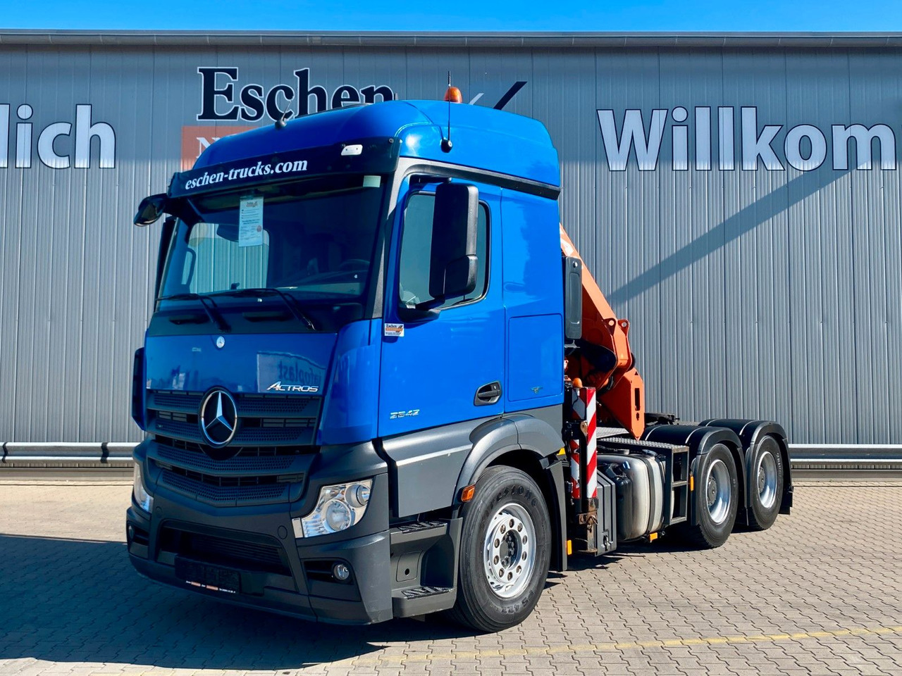 Mercedes-Benz Actros 2642 6x4 | Atlas 332.3 E-AS*Funk*Navi*AC - Nyergesvontató: 1 kép. Mercedes-Benz Actros 2642 6x4 | Atlas 332.3 E-AS*Funk*Navi*AC - Nyergesvontató: 1 kép.