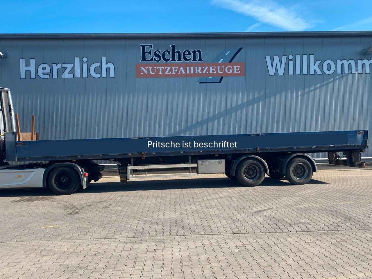 Stehmann | Luft-Lift*BPW-Achsen*1.Hand - Platós félpótkocsi: 2 kép. Stehmann | Luft-Lift*BPW-Achsen*1.Hand - Platós félpótkocsi: 2 kép.