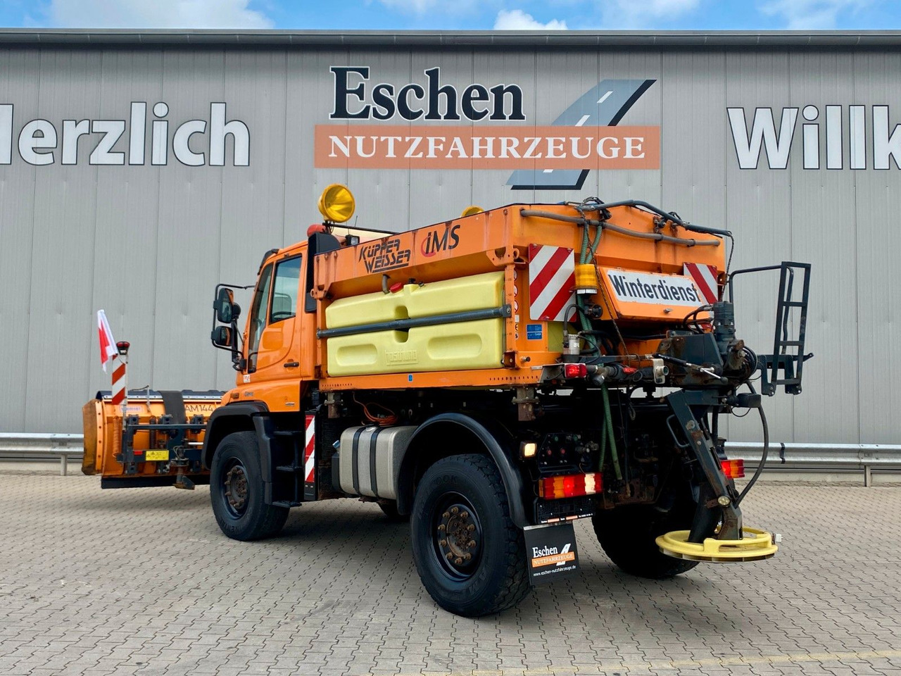 Mercedes-Benz Unimog U 500 4x4 | +4x Zusatzanbauten*Telligent - Teherautó: 3 kép. Mercedes-Benz Unimog U 500 4x4 | +4x Zusatzanbauten*Telligent - Teherautó: 3 kép.