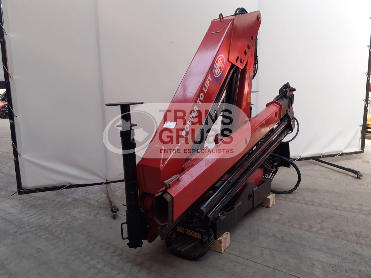 Grúa HMF 635 K3 - Rakodódaru - Teherautó: 1 kép. Grúa HMF 635 K3 - Rakodódaru - Teherautó: 1 kép.