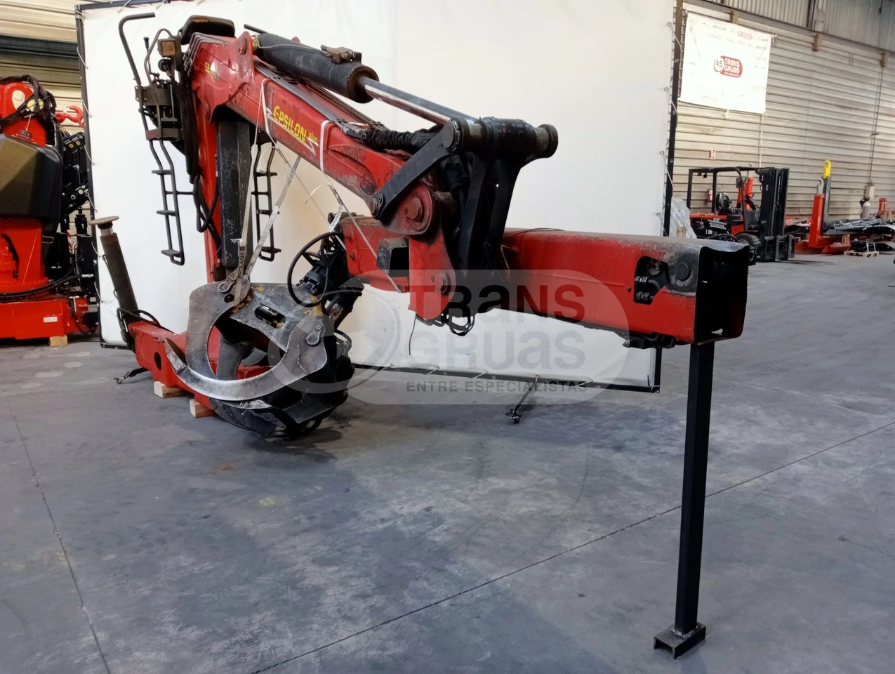 Grúa hidráulica Epsilon E140L 79V - Rakodódaru: 4 kép. Grúa hidráulica Epsilon E140L 79V - Rakodódaru: 4 kép.