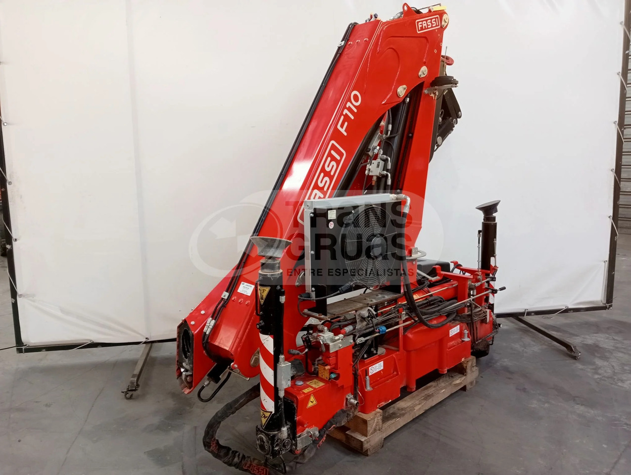 Grúa hidráulica Fassi F110B.0.24 E-ACTIVE - Rakodódaru: 1 kép. Grúa hidráulica Fassi F110B.0.24 E-ACTIVE - Rakodódaru: 1 kép.