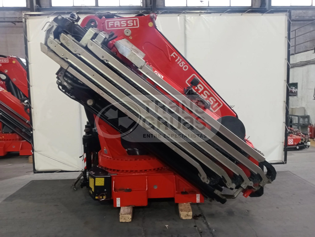 Grúa hidráulica Fassi F1150RA.2.28 XHE DYNAMIC - Rakodódaru: 1 kép. Grúa hidráulica Fassi F1150RA.2.28 XHE DYNAMIC - Rakodódaru: 1 kép.
