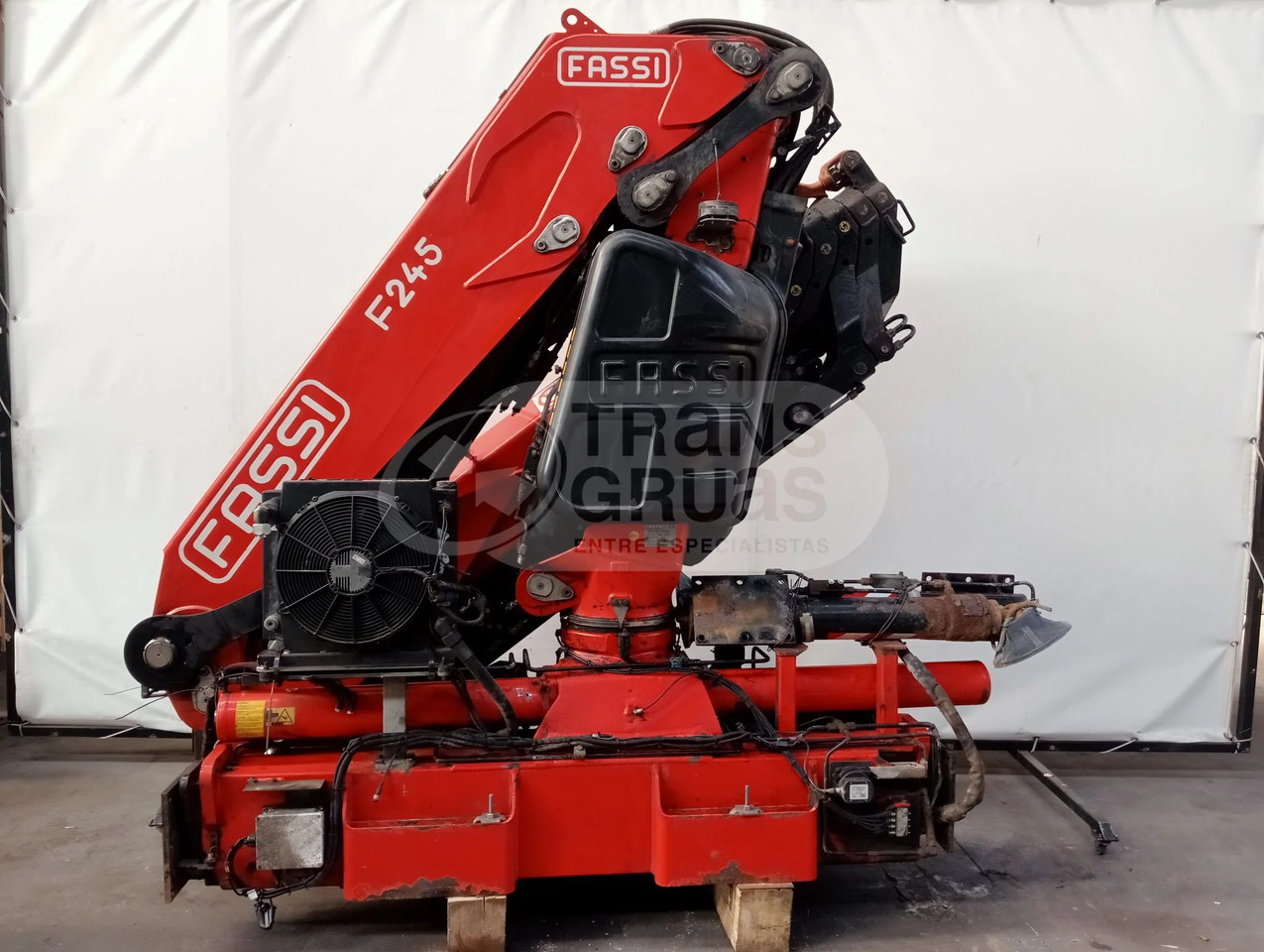 Grúa hidráulica Fassi F245A.2.25 E-DYNAMIC - Rakodódaru: 1 kép. Grúa hidráulica Fassi F245A.2.25 E-DYNAMIC - Rakodódaru: 1 kép.